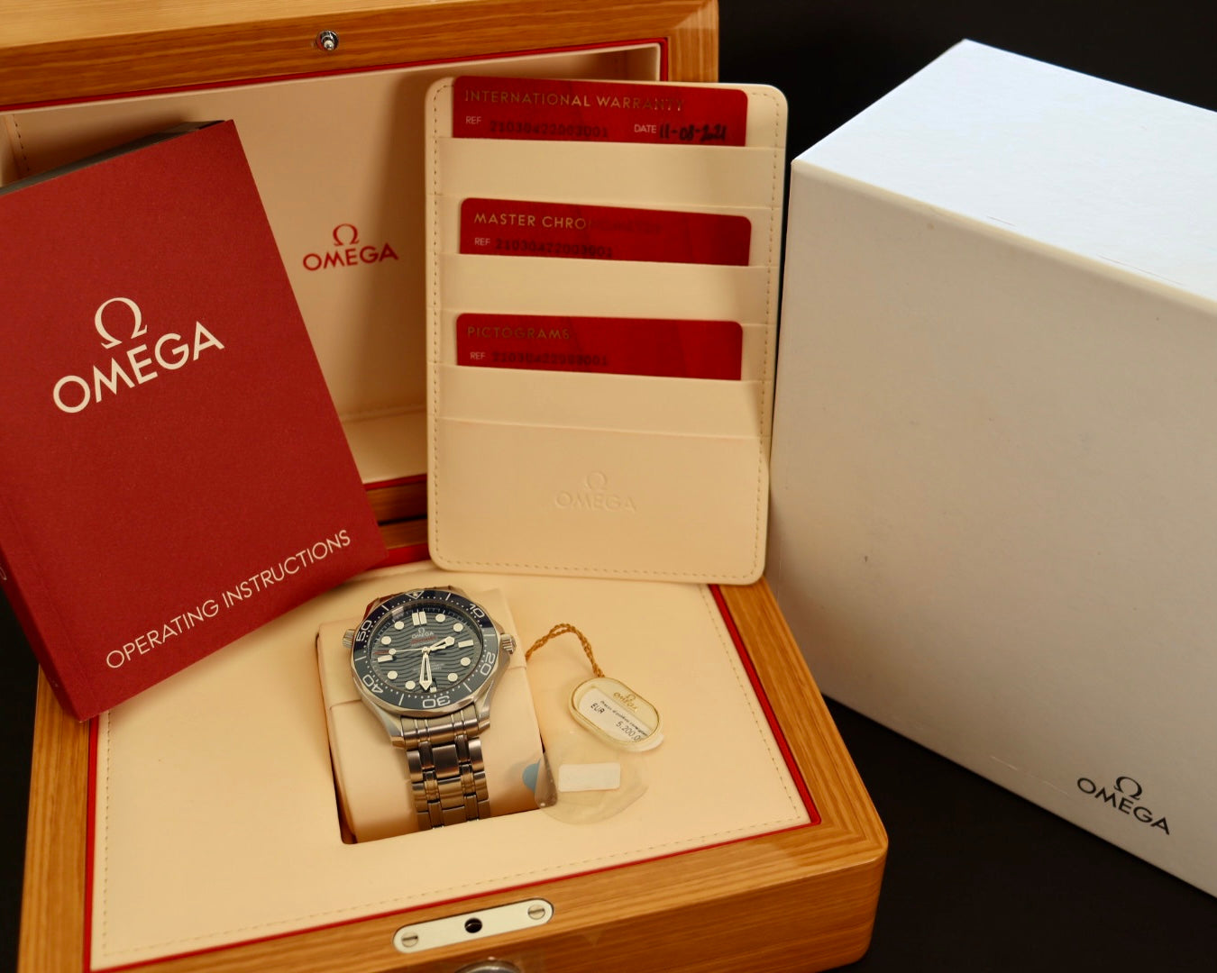 Seamaster Diver 300m 42mm | Blue, Co-Axial METAS Automatic, Ceramic