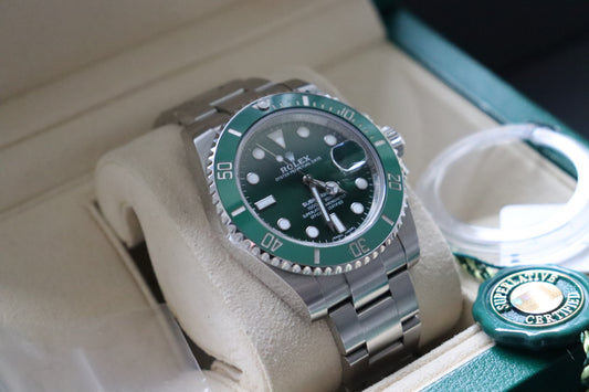 Submariner 'Hulk' Date 116610LV | 2016, FULL SET, Never Polished