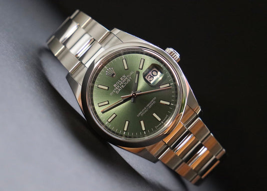 Datejust Mint Green 36mm 126200 | 2023, Brand New, Oyster Bracelet