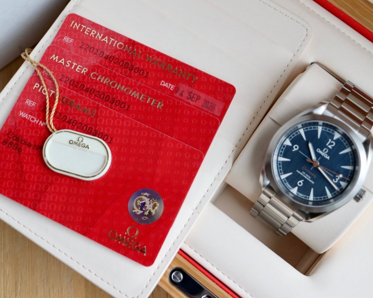 Railmaster Seamaster 40mm | Blue Denim, Co-Axial METAS Automatic