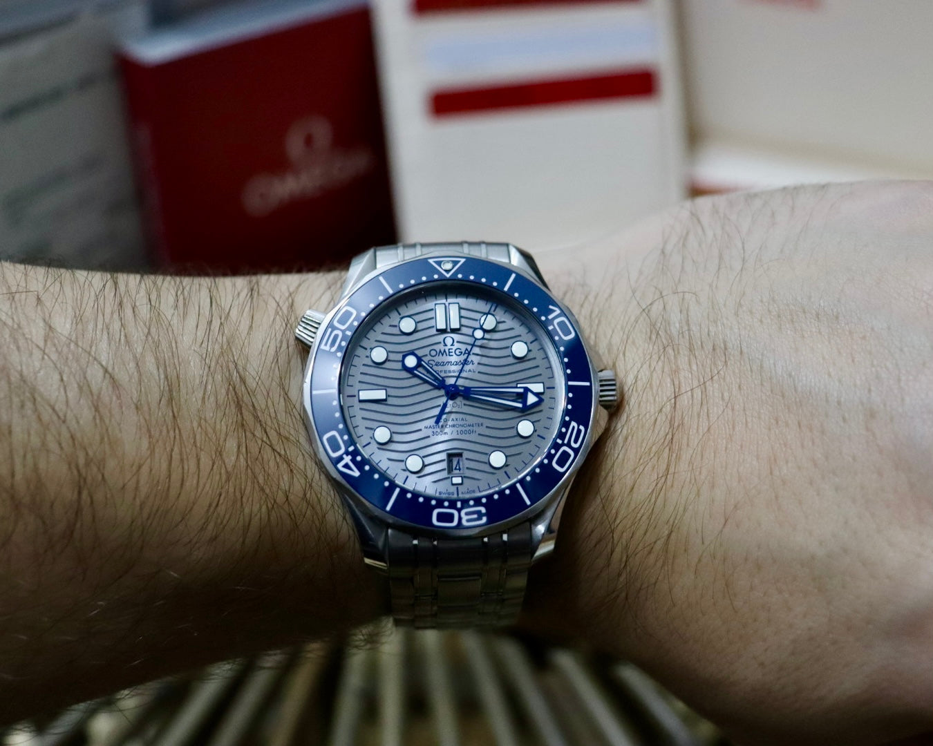 vinny francis watches youtube omegaSeamaster Diver 300m 42mm | Blue/Grey, Co-Axial METAS Automatic, Ceramic