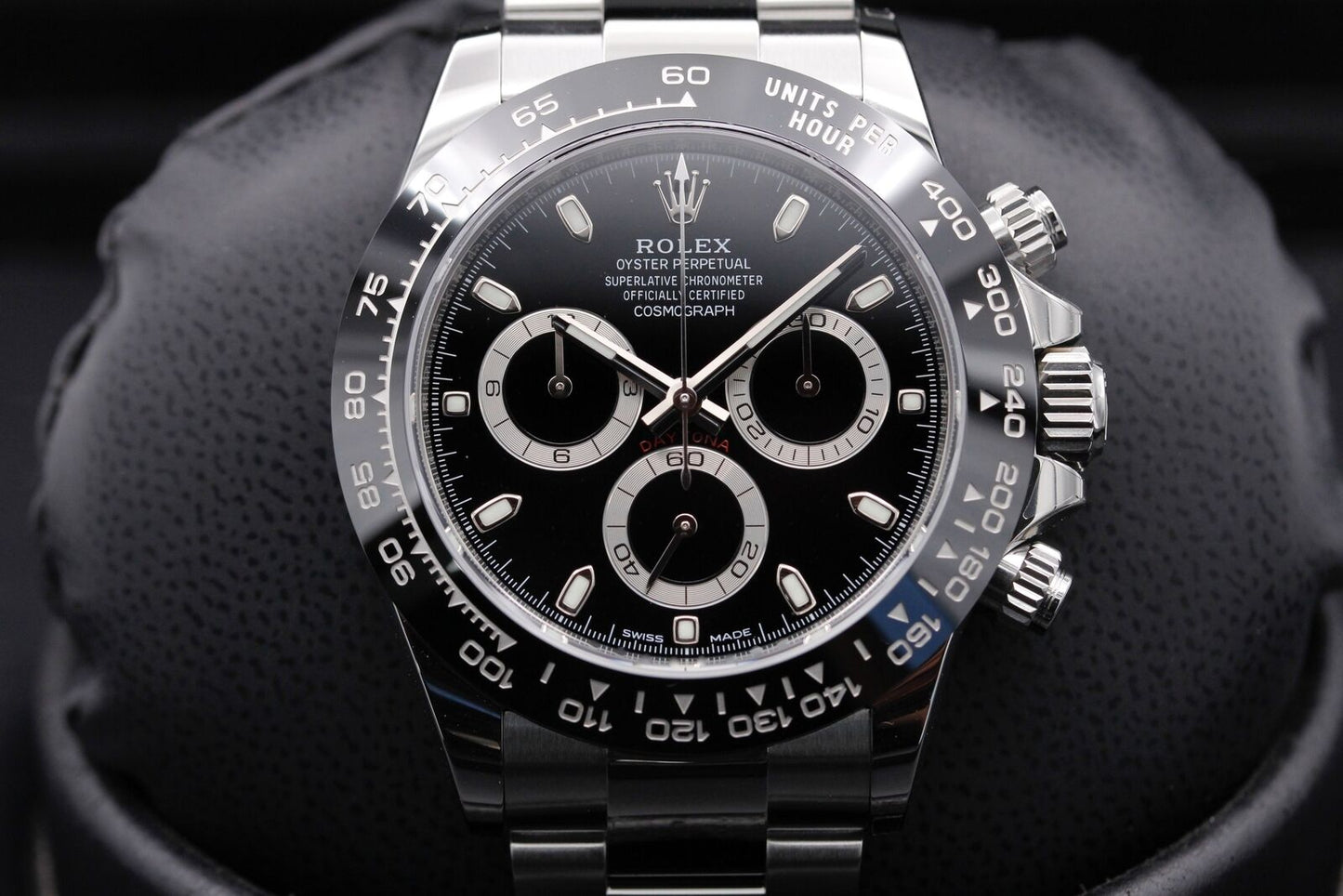 Cosmograph Daytona 'Reverse Panda' Black Dial | 2022, 116500LN, Steel