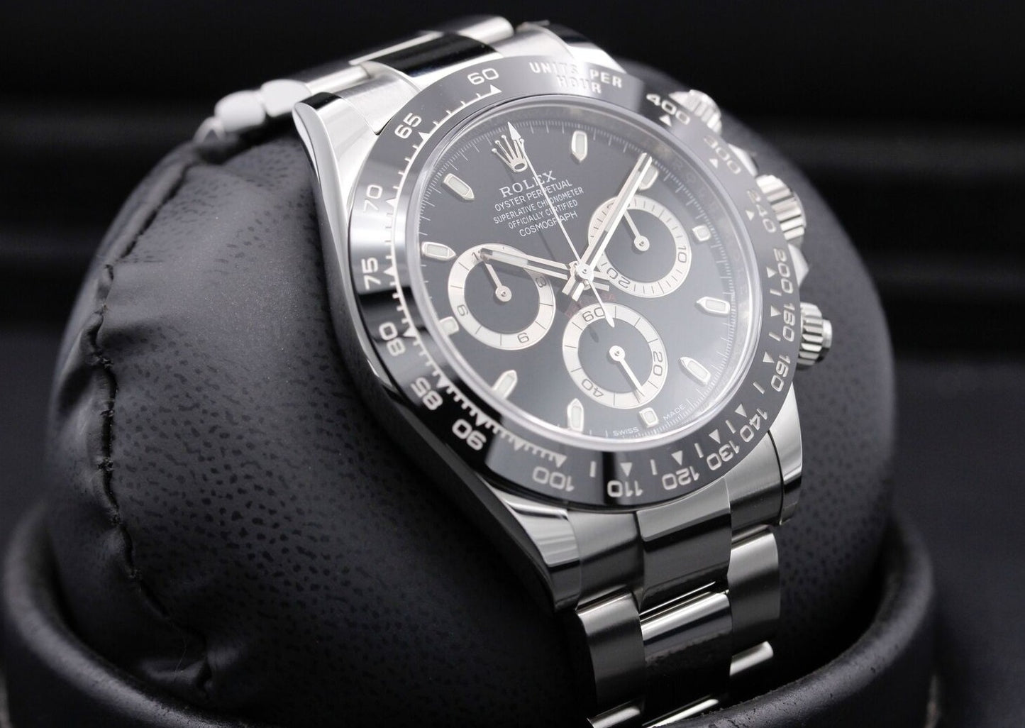 Cosmograph Daytona 'Reverse Panda' Black Dial | 2022, 116500LN, Steel