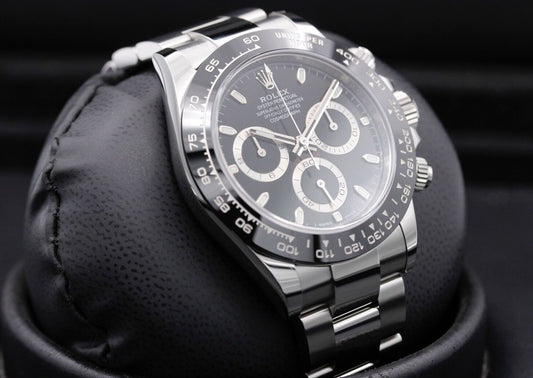 Cosmograph Daytona 'Reverse Panda' Black Dial | 2022, 116500LN, Steel